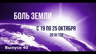 Катаклизмы за неделю с 19 по 25 октября 2018 года