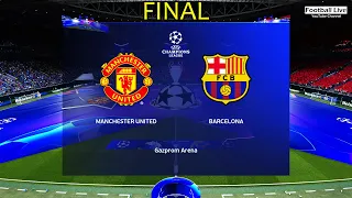 PES 2021 | Manchester United vs Barcelona | UEFA Champions League Final UCL - Full Match Gameplay PC