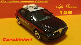 Alfa Romeo 156 "Carabinieri" [Bburago made in Italy 1/43]