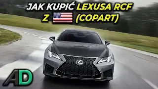 UWAGA MINA! Dlaczego nie warto kupić Lexusa RC-F na Copart w USA?