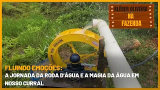 Fluindo Emoções: A Jornada da Roda D'água e a Magia da Água em Nosso Curral