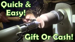 EASY! QUICK! 👀 Gift Or Craft Show Sale! - Wood Turning