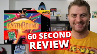 Earthbound 60 Second Review #shorts