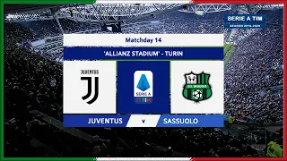 Serie A 2019-20, g14, Juventus - Sassuolo