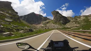 COLLE DEL GRAN SAN BERNARDO // HONDA AFRICA TWIN DCT [RAW ONBOARD, PURE SOUND, 4K]