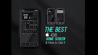 The Best iOS Home Screen I have Seen | How to Install it