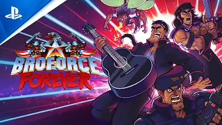 Broforce Forever - Launch Trailer | PS4 Games