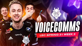 Good Job Miky, You Died | LEC Spring 2021 Week 3 Voicecomms