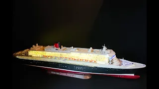 Revell Queen Mary 2  1:400  Scale. Complete Build Guide