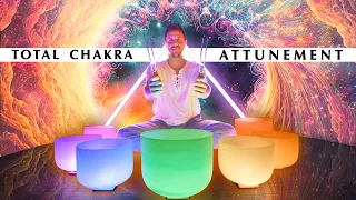 Complete Chakra Restoration Sound Bath | 30 Minutes to Align Each Chakra | Total Chakra Attunement