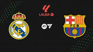 Real Madrid x Barcelona | EA FC 24 LaLiga | Santiago Bernabéu [4K 60FPS]