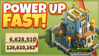 How to Get more Power in Rise of Kingdoms 2024 (F2P New Player)