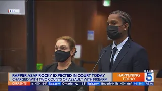 Rapper A$AP Rocky expected to appear in L.A. court