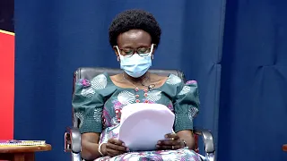 Live:Dr. Jane Ruth Aceng  minister of health with  Health Updates