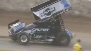 sammy swindell and jamie mcdonald argument after race at western springs