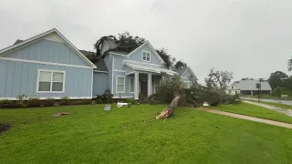 Severe weather damages Southeast Tallahassee neighborhoods