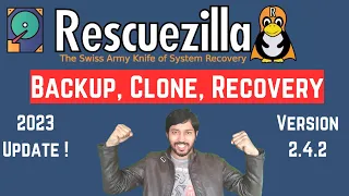 Rescuezilla 2.4.2 | Backup, Clone, Restore | RescueZilla Tutorial | CloneZilla GUI | Review 2023