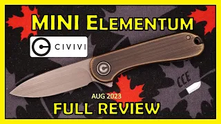 Full Review of the Civivi MINI Elementum   Including Tear-down & Full Measurements