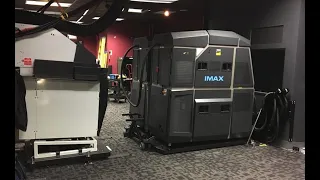 IMAX 4K Laser upgrade time-lapse, from 1570 2D - IMAX Theatre - Royal B C Museum