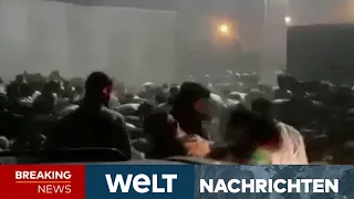 RETTUNG aus AFGHANISTAN: Tote und Verletzte! Chaotische Szenen am Flughafen KABUL | WELT Newsstream