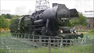 Denkmallokomotive 52 8135-7 in Wildau (bei Berlin)
