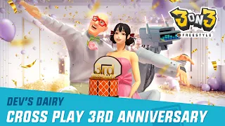 Cross Play 3rd Year Anniversary Memory | 3on3 FreeStyle