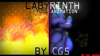 Labyrinth FULL Animation [FNAF/DC2] | Song by: CG5