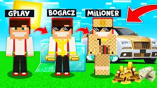 JAK ZOSTAĆ MILIONEREM W MINECRAFT?! GPLAY & LUMI