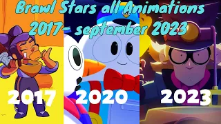 Brawl stars all Animations (2017-2023)