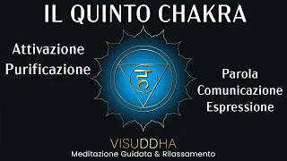 Chakra della Gola, Quinto Chakra, Attivazione, Parola, Espressione, Vishudda, Meditazione Guidata