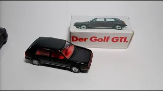 Unboxing 1/43 scale Volkswagen Golf GTI 1980's Dealer Model