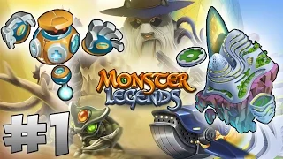 Monster Legends - Capitulo 1 - Isla Futurista (Sparkwedge)