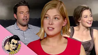 GONE GIRL - 2014 Interviews with Ben Affleck, Rosamund Pike and more!