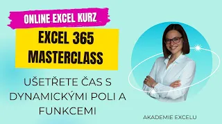 Excel 365 Masterclass - online excelový kurz