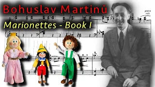 Bohuslav Martinů - Marionettes, book 1 - Loutky I (with score)