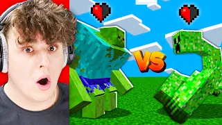 MUTANT ZOMBIE vs MUTANT CREEPER - WIELKI TURNIEJ WALKI MOBÓW w MINECRAFT!!!