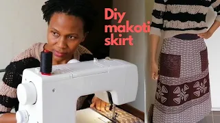 Diy makoti skirt | Xhosa makoti attire | First diy project