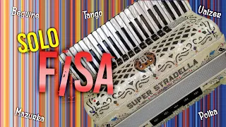 Solo fisa - valzer, mazurca, polca, tango, fox trot (Liscio per fisarmonica)