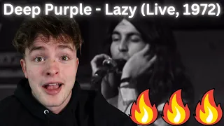 Teen Reacts To Deep Purple - Lazy (Live, 1972)