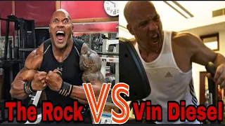 The Rock vs Vin Diesel Transformation