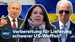 "PUTIN EIN VÖLKERMÖRDER": Wie Biden der Ukraine den Rücken stärkt - Kämpfe gehen weiter | WELT Thema