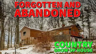 Forgotten and Abandoned Country Grow Op House