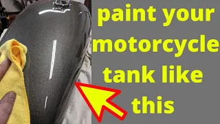 How To Paint Your Motorcycle Tank in (2020)