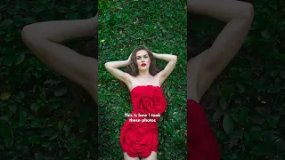 How I Took These Red Dress Pics