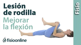 Cómo Mejorar la flexión de rodilla tras una lesión.