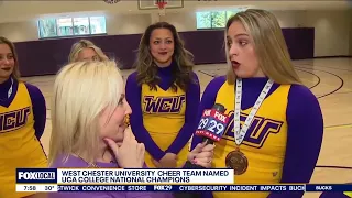 FOX-TV’s Jenn Frederick Celebrates WCU’s Gold & Silver Champions!