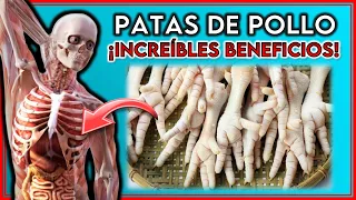 ¡Esto SUCEDE si empiezas a comer PATAS DE POLLO! || ¡10 BENEFICIOS que DESCONOCIAS!