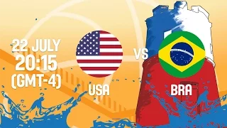 United States v Brazil - Full Game - Semi-Final #2 - 2016 FIBA Americas U18 Men's Championship