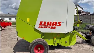 ОБЗОР ПРЕСС ПОДБОРЩИКА #CLAAS ROLLANT 66. Отличное состояние 👍 Рулон 120/160 в наличии!