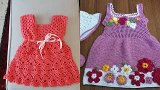 TOP 50 NEW AND TRENDY CROCHET BABY FROCKS FREE PATTERN DIY PROJECTS TOP IDEAS